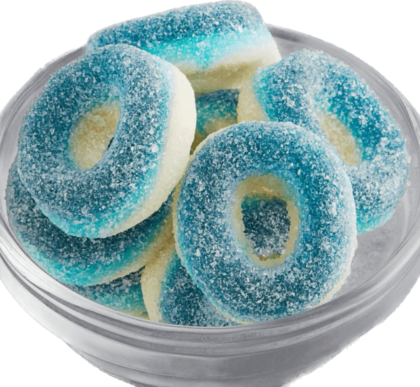 WEED GUMMIES SOUR RINGS EDIBLE